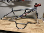 1998/99 Robinson Amtrac Bmx With Forks/bars And Gt Red Piston. Fixed Price $1950.00.