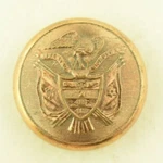 1880S-90S Republic Of Columbia Army Uniform Button Original B23. Fixed Price $12.07.
