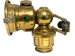 Brass Joseph Lucas King Of The Road Lion Bicycle Lamp. Fixed Price $199.99.