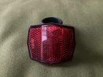 Vintage 90S Sate Lite Sl 121 Rear Mtb Bike Seat Post Mount Reflector Red 27.2MM. Fixed Price $9.99.