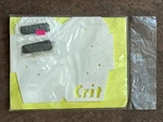 Rare Nos White Crit Plate Old School Bmx Number Racing Gt Jmc Hutch Redline. Fixed Price $299.99.
