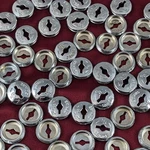 Sr Sakae Japan Vintage Crank Dust Caps Chromed Alloy Slotted Nos Pair. Fixed Price $24.76.