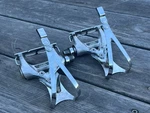 Shimano 600 PD-6400 Toe Clip Pedals Size / Exc Made In Japan. Fixed Price $49.99.