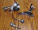 Vtg Shimano SL-A500 Dt Shifters, Exage 500LX RD-M500 & Mountain FD-M452. Fixed Price $35.00.