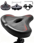 Oversized Comfort Bike Seat & Women, 13" Extra Wide Soft Bicycle Sadd.... Fixed Price $73.60.
