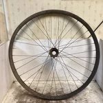 Antique 1800 Early 1900'S Bicycle Rim 25" Wooden Wheel. Fixed Price $159.00.