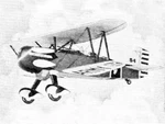 Curtiss P-6E Hawk F/f 20" Wingspan Rc Model Airplane Printed Plans & Templates. Fixed Price $30.00.