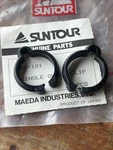 Pair Nos Vintage Suntour Top Tube Single Cable Guide Clip 25.4MM Bmx Brake Road. Fixed Price $19.95.