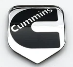 1PC Compatible With 2ND Gen 94-02 Front Grille Head Cummin Emblem Chrome Black. Fixed Price $47.37.
