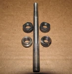 1970 Campagnolo Nuovo Record Rear Hub 130MM Axle With Lock Nuts & Cones. Fixed Price $24.99.
