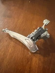 Vintage Shimano FD-AX55 Front Derailleur 28.6 Clamp Silver. Fixed Price $6.04.