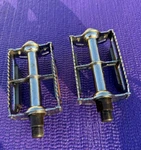 Kkt -"rt-sf" Bmx/road 9/16 Rat Trap Pedals Vintage 1980 Great Condition. Fixed Price $29.99.