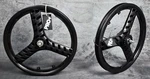 Pro+ 20" Gt Style Mag Wheels 3 Spoke For Bmx Bicycles (black Cog). Fixed Price $64.98.