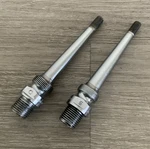 Campagnolo Record Platform Pedal Spindles 9/16 Left And Right. Fixed Price $30.00.