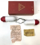 Nos Vintage Delta Hubba Bicycle Light A2138 Mounts On Rear Red #1. Fixed Price $79.99.