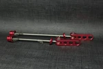 Vintage Ringle Stix Holey Front & Rear Quick Release Set Titanium Red Mtb 90S. Fixed Price $145.00.