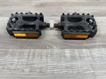 Vintage Old School Black Nylon Pedals Bmx VP-882. Fixed Price $19.99.