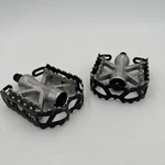 Sr Sakae MTP-110 Pedals Old School Bmx Double Cage 9/16 In Black Mtb. Fixed Price $299.00.