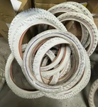 20X2.25 White Bmx/schwinn Bicycle Tires. Fixed Price $50.00.