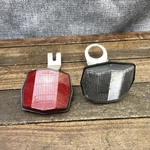Vintage Sate-lite Cat Eye B-10 Bicycle Reflector Set BS6102-2 Front Rear Alloy. Fixed Price $15.99.