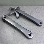 Vintage Sugino Forged Crank Arms 175 Mm 110 / 74 Bcd Japan Rings Silver. Fixed Price $44.99.