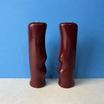 Bicycle Grips 7/8" Id. 4-3/8" Long Maroon Red Fits Schwinn Sears Murray Vintage. Fixed Price $19.99.