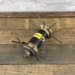 Mavic Aksium Front Hub Black Gold 20 Spoke Straight Radial Vintage Road Bike. Fixed Price $35.69.