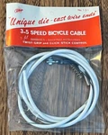 Nos Universal Shimano 151 Twist Grip Or Click Stick 3-5 Speed Bike Shifter Cable. Fixed Price $12.00.
