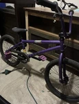 Haro Bmx 20 Purple Freestyle Bike Custom Street Park Rider. Fixed Price $229.99.