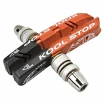 Kool-stop Ks Mtb Mountain Nut Type Brake Shoes Dual Compound Black/salmon Pair. Fixed Price $13.95.