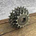 Vintage Suntour Perfect 5 Speed Freewheel 14-24T Silver Steel Maeda Japan. Fixed Price $29.99.