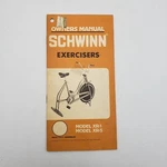 Vintage Schwinn Owner's Manual Exercisers Model XR-1 & XR-5 1976-77 Scarce. Fixed Price $74.50.