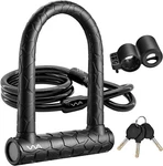 Bike LOCK,20MM Heavy Duty Combination Bicycle Shackle 4FT Length. Fixed Price $22.99.