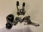 Schwinn Letour 2X5 Shifters, 450 Front Derailleur, GT420 Rear. Fixed Price $31.99.