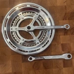 Vintage Nos Stronglight Cottered Crankset W/nervar 52/40T Rings 170MM. (nj). Fixed Price $100.00.