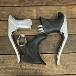Vintage Dia-compe Tandem Brake Levers Aero Dual Pull Rear Drop Bar Road 23.8MM. Fixed Price $44.49.
