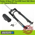 Suntour Raidon 34 Boost 29" Suspension Fork 1.5" Tapered W/remote - 100/120MM. Fixed Price $199.90.