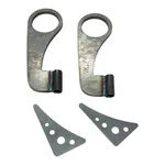 1" Drop Rear End Buggy Spring Hangers W/gussets For Hot Rod With 3" Dia. Fixed Price $103.99.