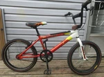 2002 Redline RL340 Flame Bmx Bicycle RL-340. Fixed Price $375.00.