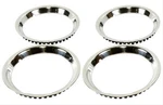 Oer TR3016 16" Stainless Round Lip Trim Ring Set 2" Deep (repo Rally Wheel Only). Fixed Price $155.96.
