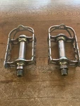 Vintage Kkt Kyokuto Top Run Bicycle Pedals #2 9/16S English Japan Road Bike. Fixed Price $44.99.