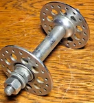 Vintage Steel Sunshine Japan 36-HOLE High Flange Road Bike Front Hub. Fixed Price $19.99.