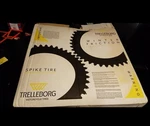 Trelleborg Carbide Studded Dirtbike Rear Tire. Oem. These Are Nos.. Fixed Price $225.00.