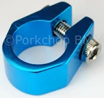 Tuf Neck Style 25.4MM (1") Bmx Bicycle Seat Post Clamp - Bright Dip Blue. Fixed Price $14.99.