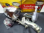 Vintage Bicycle Dynamo Lighting Set Sankyo 6V-3W For Raleigh Chopper Schwinn New. Fixed Price $136.35.