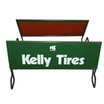 Vintage Kelly Springfield Stand Display Rack Holder Sign Metal Nos. Fixed Price $100.00.