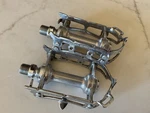 Campagnolo Record Strada Pedals Model 1037 1970S 9/16 X 20 Clean Caps. Fixed Price $69.00.