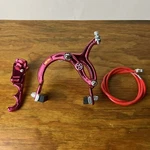Lee Chi 1000A Front Brake Set Red For Old School Bmx Vintage Nos. Fixed Price $59.99.