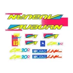 1992 Auburn CR-20R Decal Set For Black Frame. Fixed Price $50.35.
