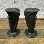 Team Cycle Bmx Handlebar Grips Pair Black Old School Finger Groove Vintage. Fixed Price $39.99.